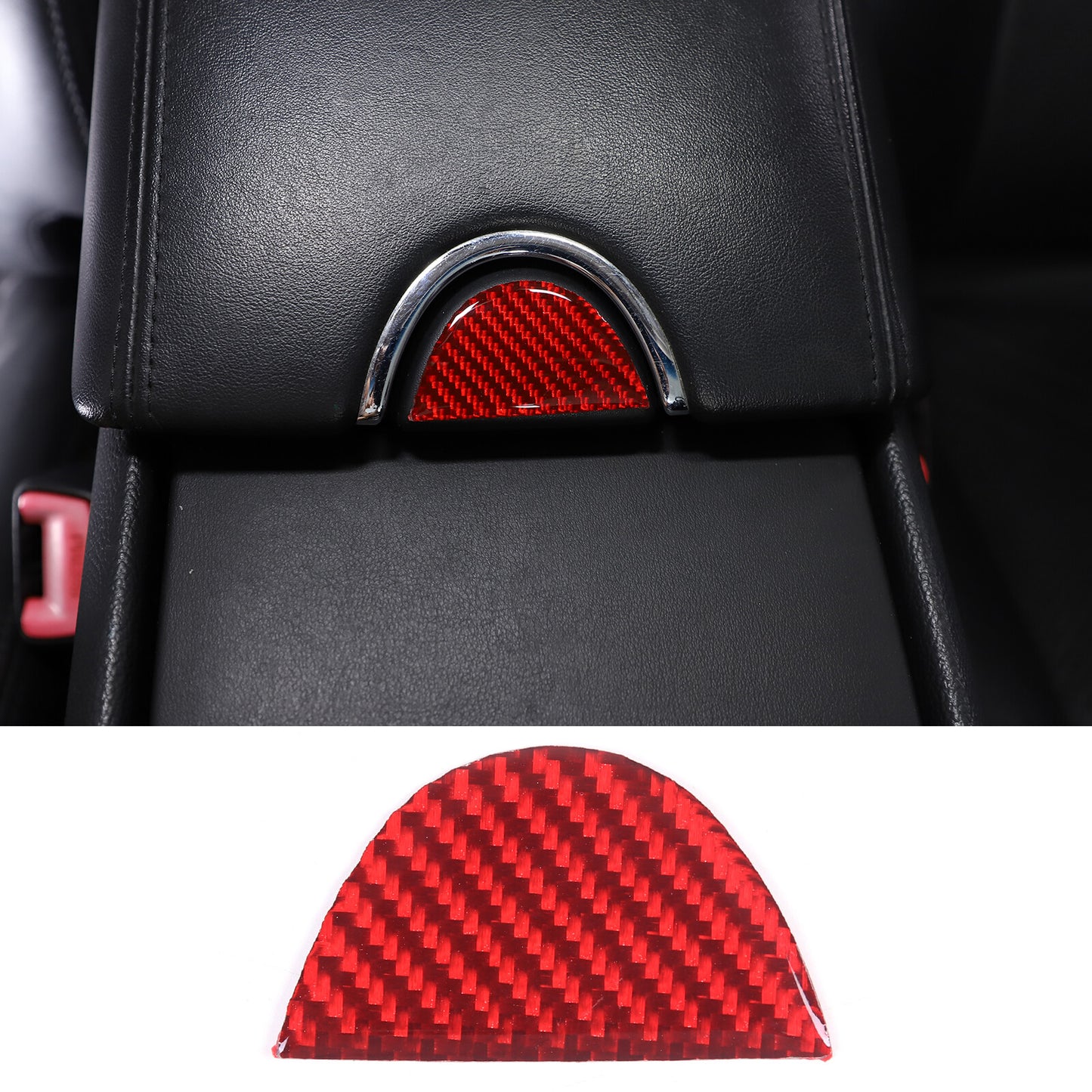 for Land Rover for Defender 20-24 Carbon Fiber Inner Door Bowl Cover Trim Frame- v