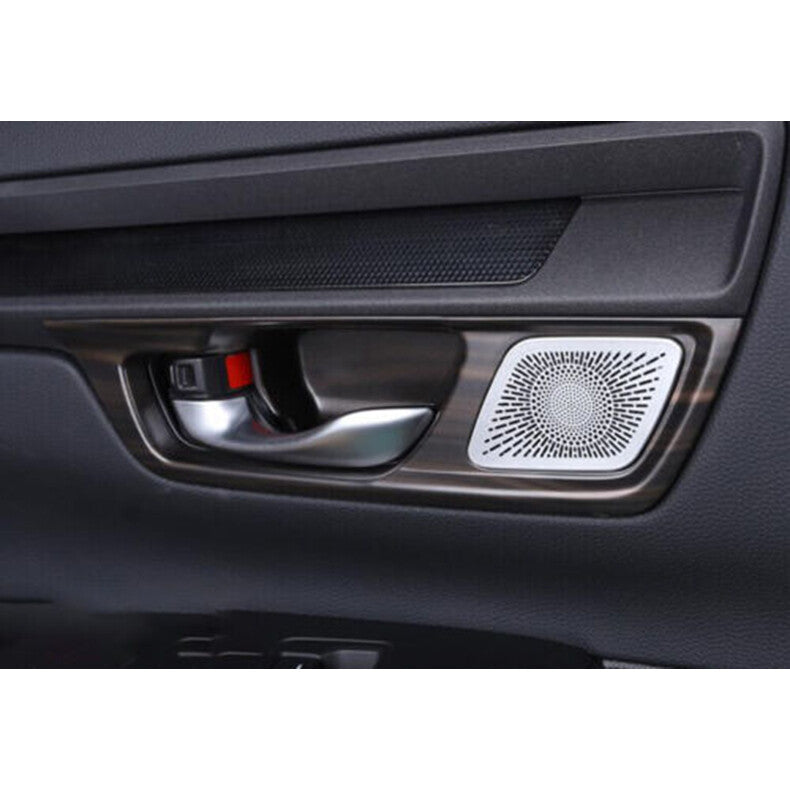 for Honda CRV CR-V 2023-2024 Wood Grain Inner Door Handle Bowl frame Cover Trim
