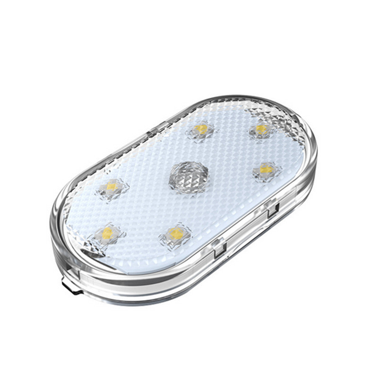 6LED Car Magnetic Attraction Light Touch Reading Lamp USB Charging Accessories