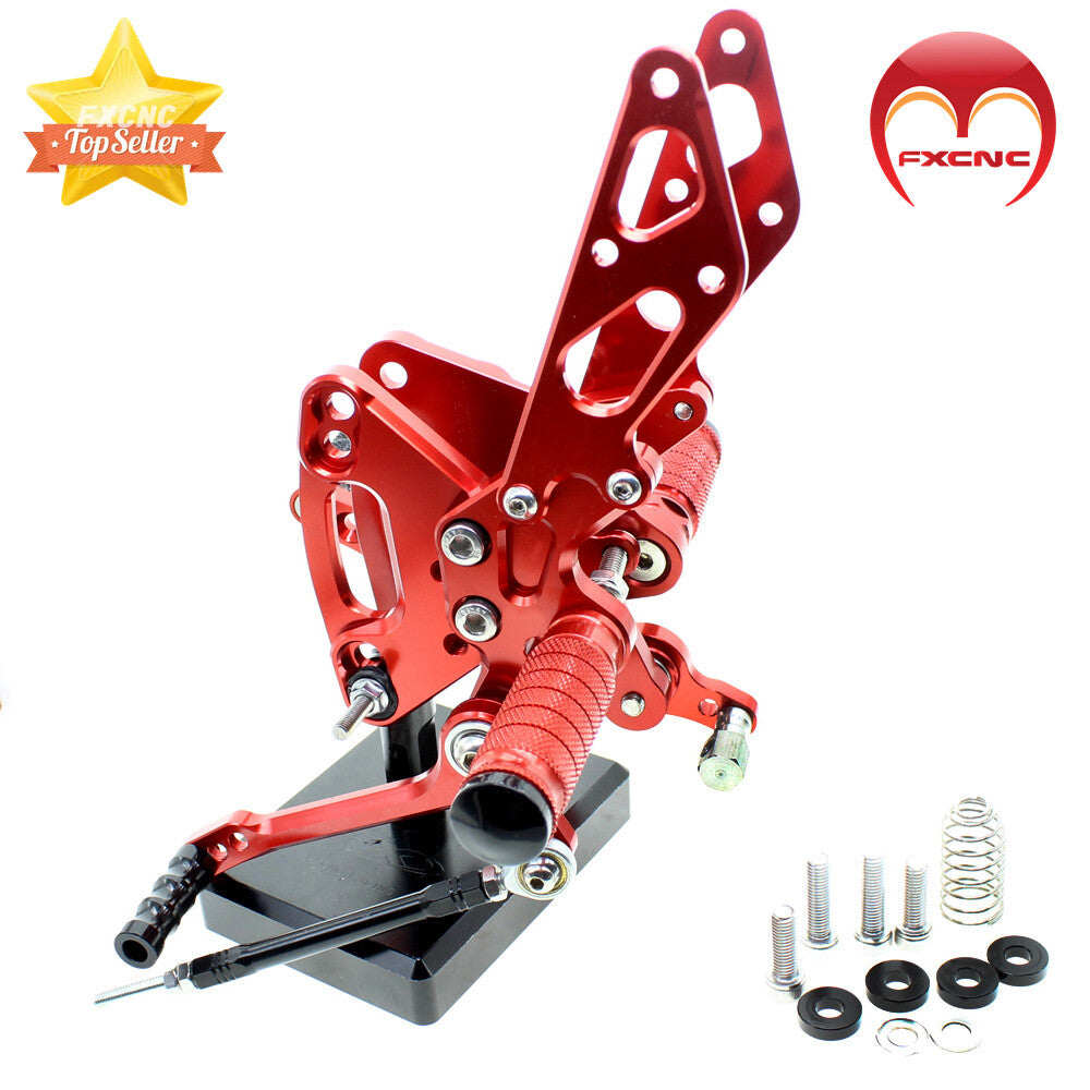 Footpeg CNC gear feet for Kawasaki Z1000 ABS Z1000R 2011-2020 rear assembly.