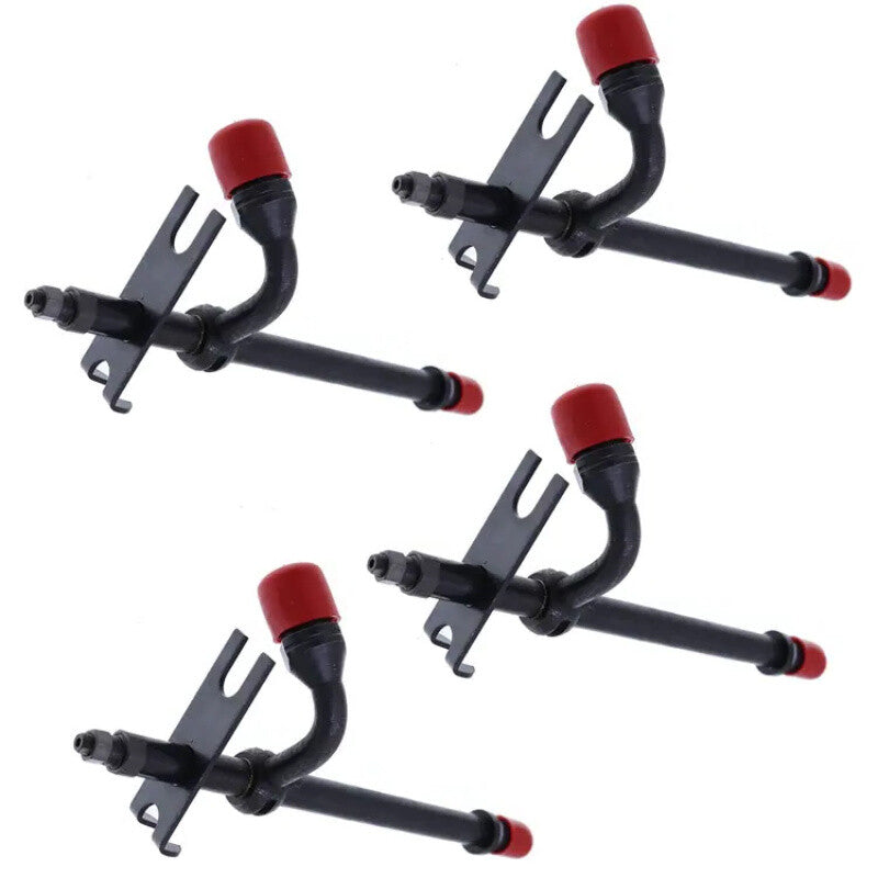 4-piece fuel injector 20673 A140828 suitable for Case 450B, 455B, 1845, 480C, 580C, 584C, 585C