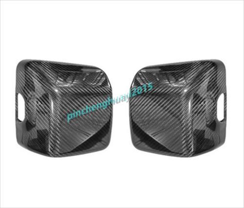 Dry carbon rearview mirror covers for Jeep for Wrangler JL/JT models 2018-2024