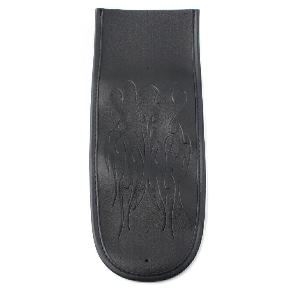for Harley Dyna Fat Bob Street Glide Flame Stitch Rear Solo for Seat Fender Bib Pad Q