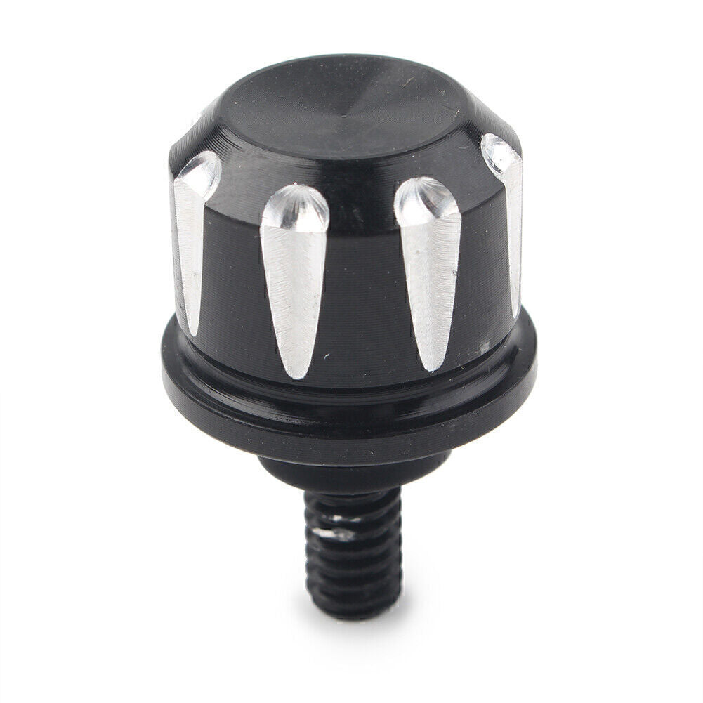 1x 1/4 -20 Black Rear Fender for Seat Screw Bolt for Harley 1996-up