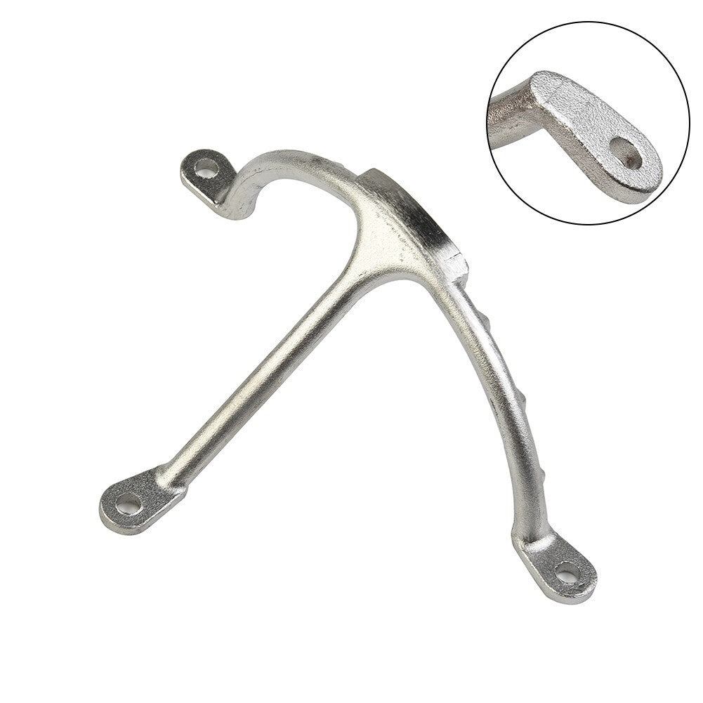 Boat 3-Prong Bracket Accessories Silver Stainless Steel Wire Bracket 1X