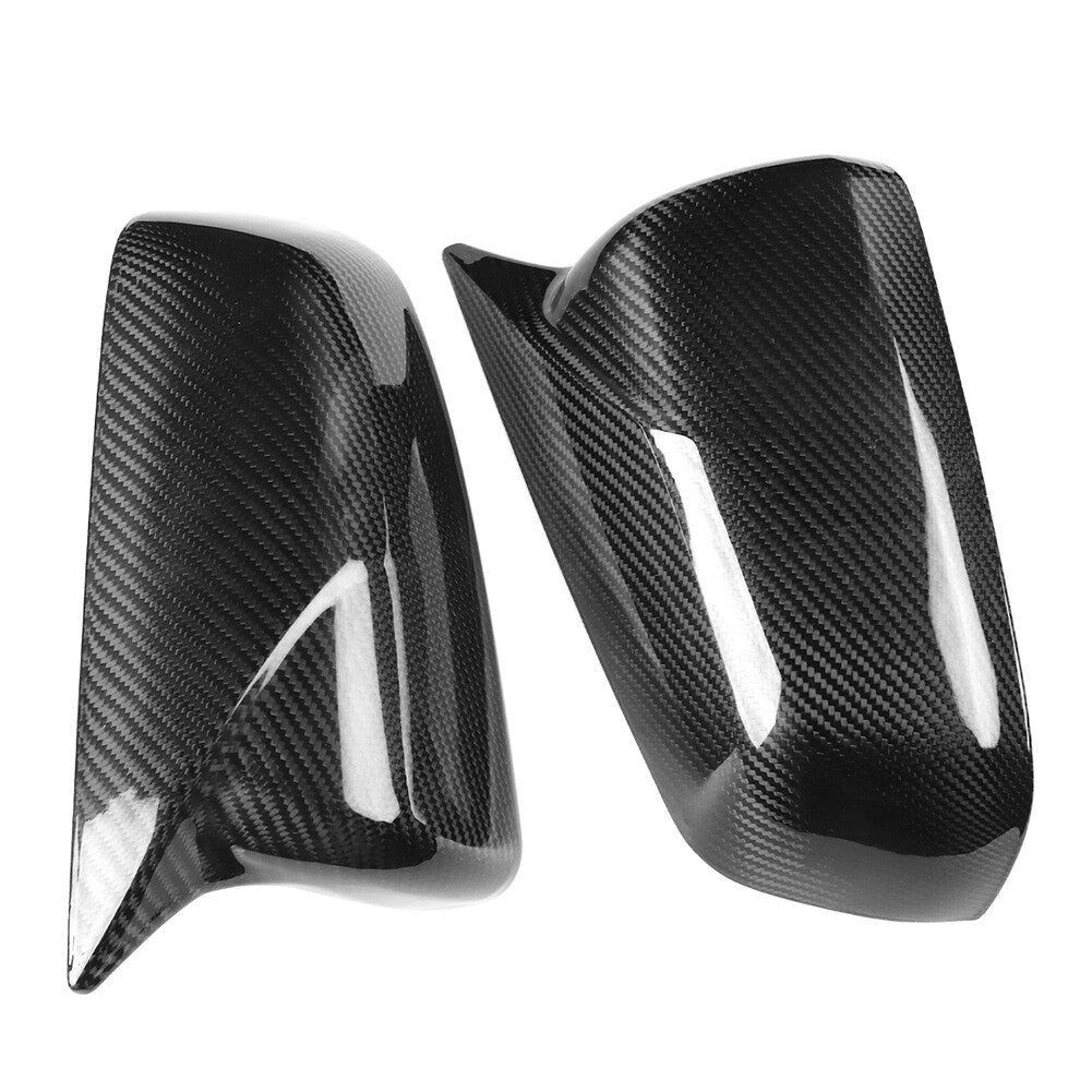 Carbon Fiber Rearview Mirror Cover Cap for Mitsubishi Lancer X 10 EVO 2008-2012