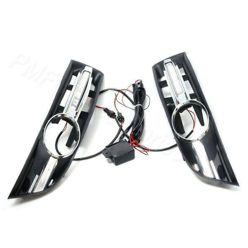 1Pair LED DRL Daytime Running Light Waterproof for VW for Passat B6 2006-2011