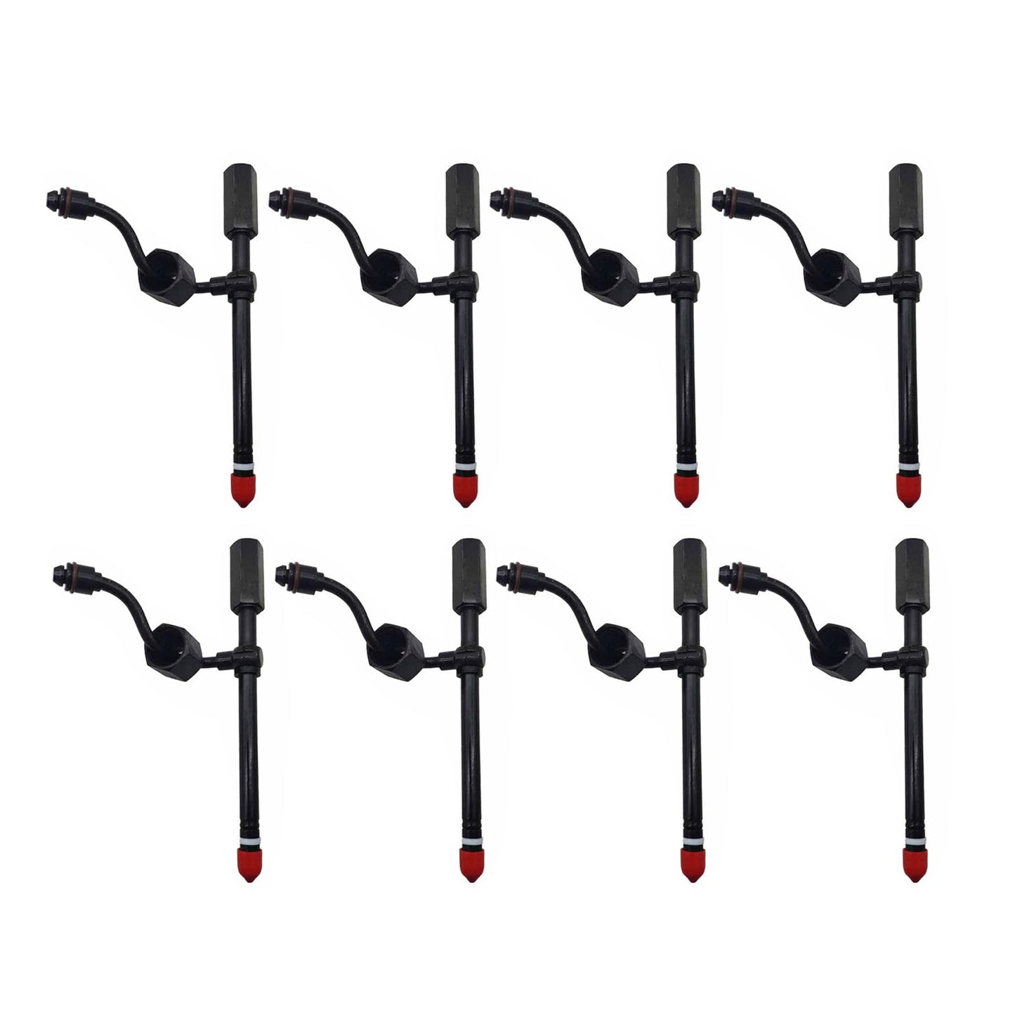 8Pcs Fuel Injector 7W-3710 OR-2821 for Caterpillar CAT 3208 3204 Engine Q