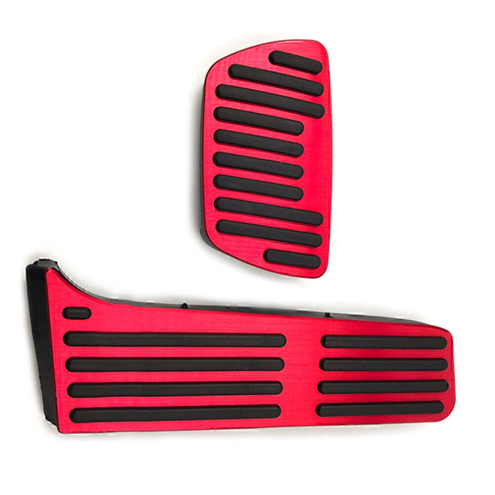 2Pcs No Drilling Gas Brake Foot Pedal Cover AT Fit 2018-2020 2019 for Toyota for Camry