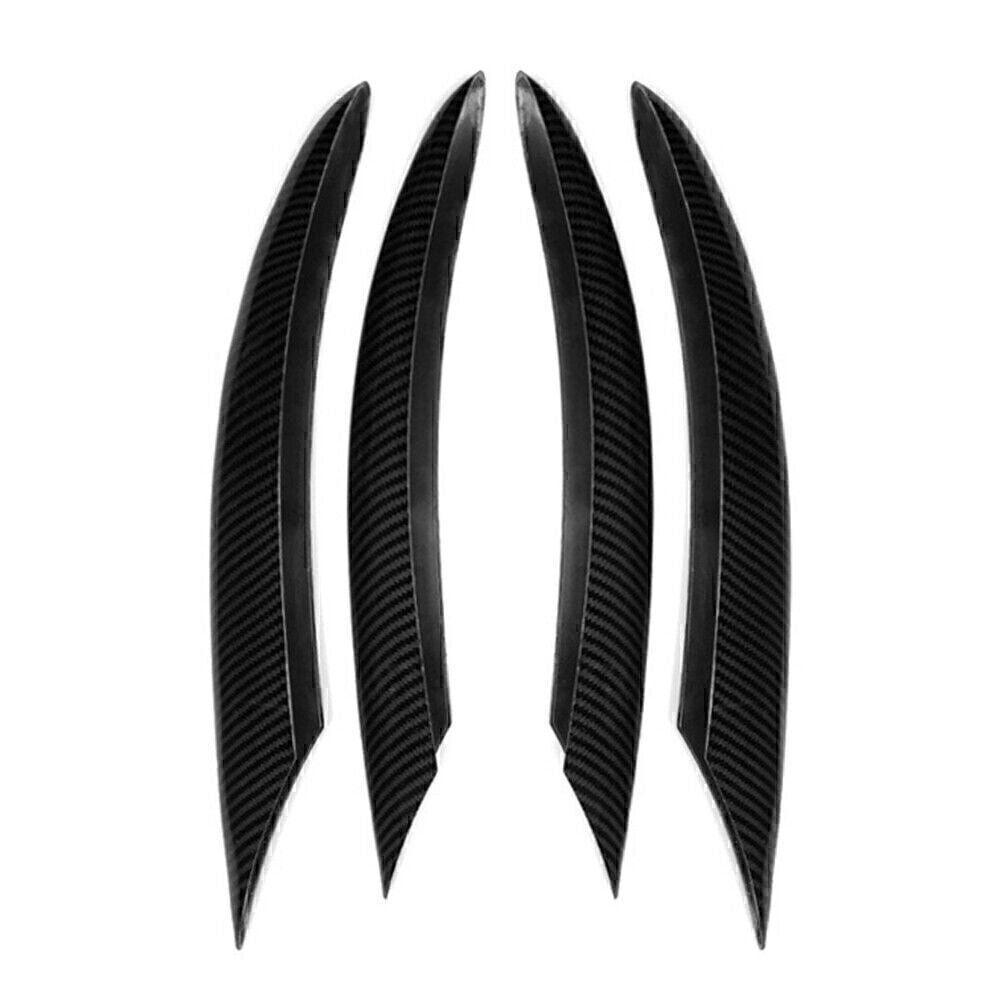 Front Fog Light Cover Trim Fit for Benz C-Class C200 C260 W205 2019+ Carbon Fiber