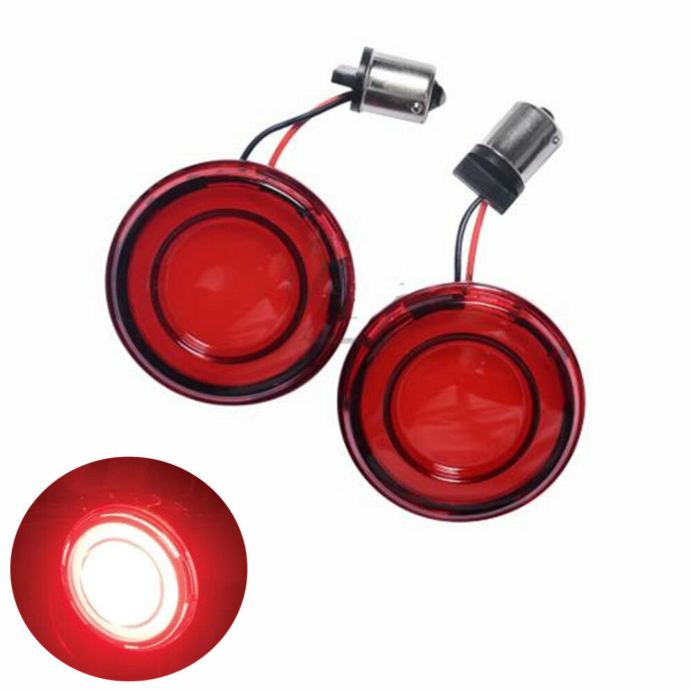 Motorcycle 1156 LED Rear Turn Signal Conversions for Harley Touring Softail Dyna Q