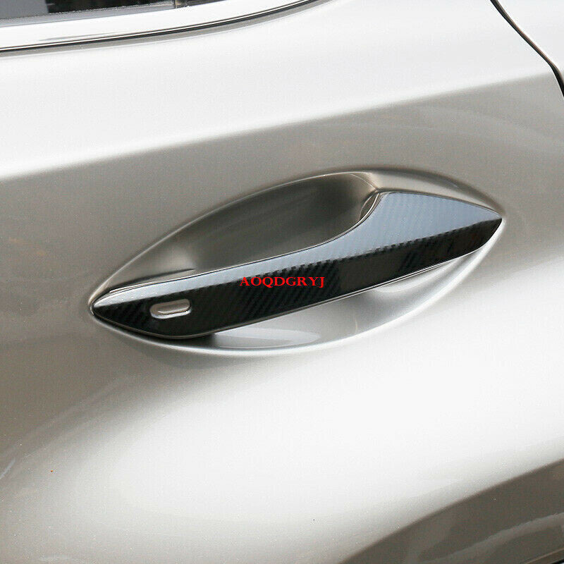 4P for Lexus NX200/200t/300h 2015-2018 Carbon Fiber Outer Door Handle Cover Trim