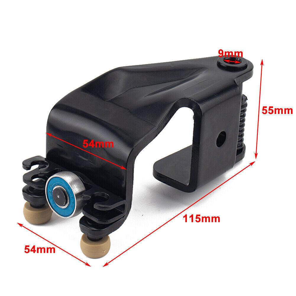 for Honda Odyssey 2005-2010 Pair Center Mount Sliding Door Rollers Black UK