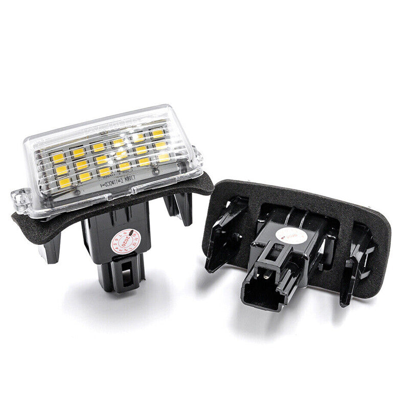 Pair Rear 18 LED License Number Plate Light Fit for Toyota GR Yaris for Corolla E210