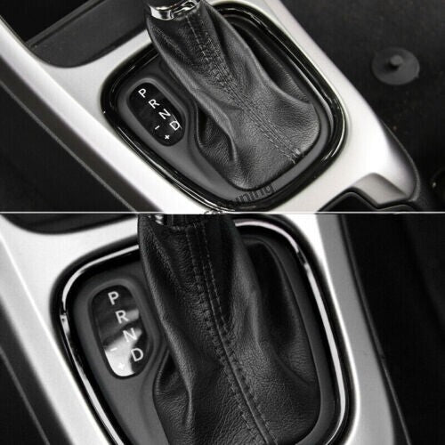 Fit for Jeep Compass 2017-2020 Bright Black Middle Console Gear Shift Frame Trim
