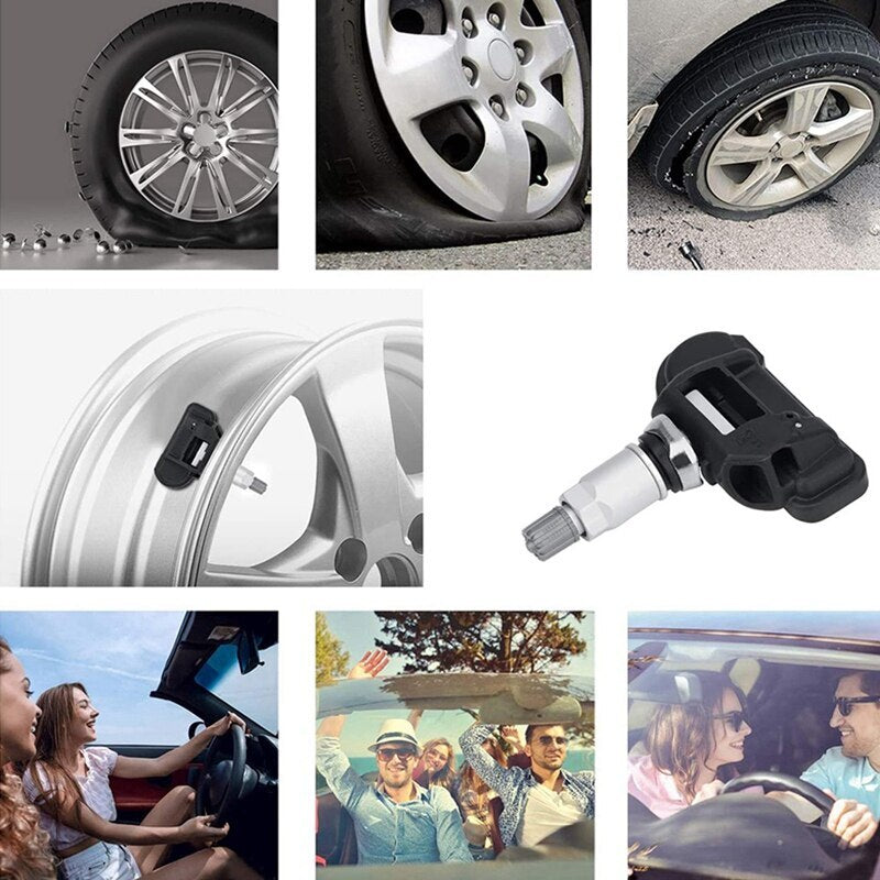4 TPMS TYRE PRESSURE MONITORING SENSORS for MERCEDES BENZ B250 C230 C250