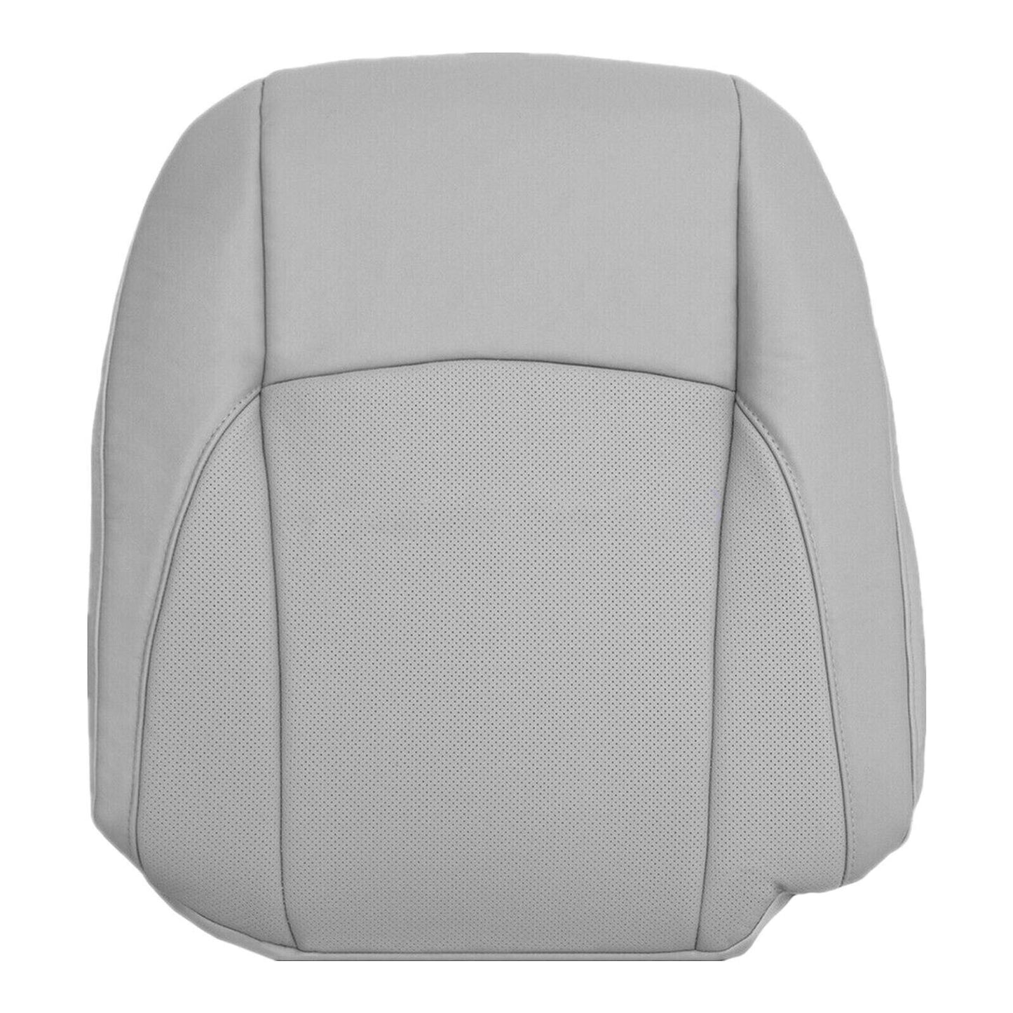 For 2007-12 for Lexus ES350 Front Driver+Passenger Bottom+Top for Seat Cover Light Gray