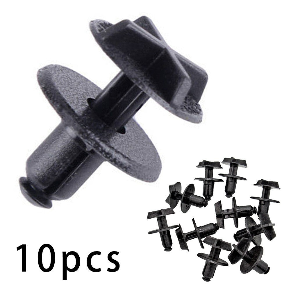 10Pcs Radiator Cover Retaining Clips Nylon For S Type XJ8 XK XR812941010 v