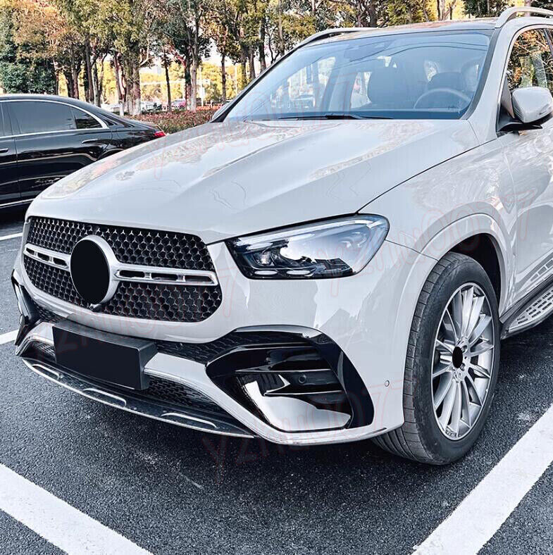 For 2024 for Mercedes-Benz GLE-Class SUV 450 AMG 53 Black Front Air Vent Trim Covers