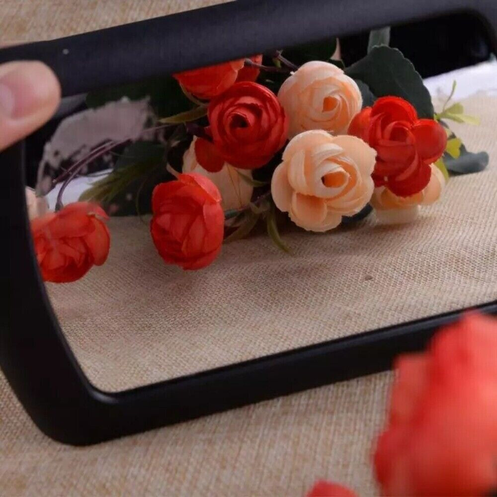 1x Car Vehicle Clip-on Sun Visor Vanity Mirror Sun-shading Cosmetic Mirror New n