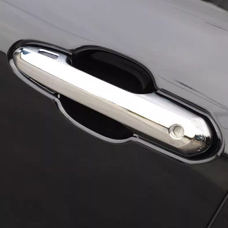Chrome Door Handle Cover Molding Trim For RAV4 2019-2024 v