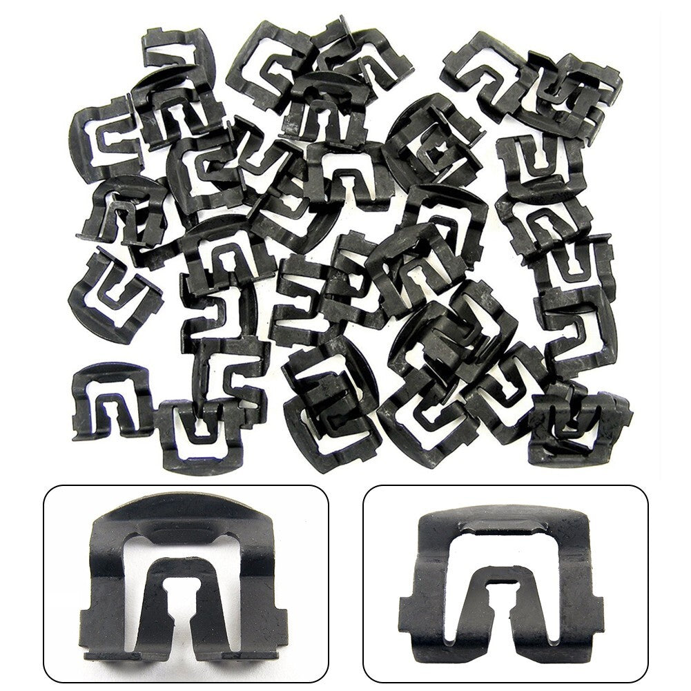 40pcs Windshield Or Rear Windo Trim Molding-Clips for Ford 64-93