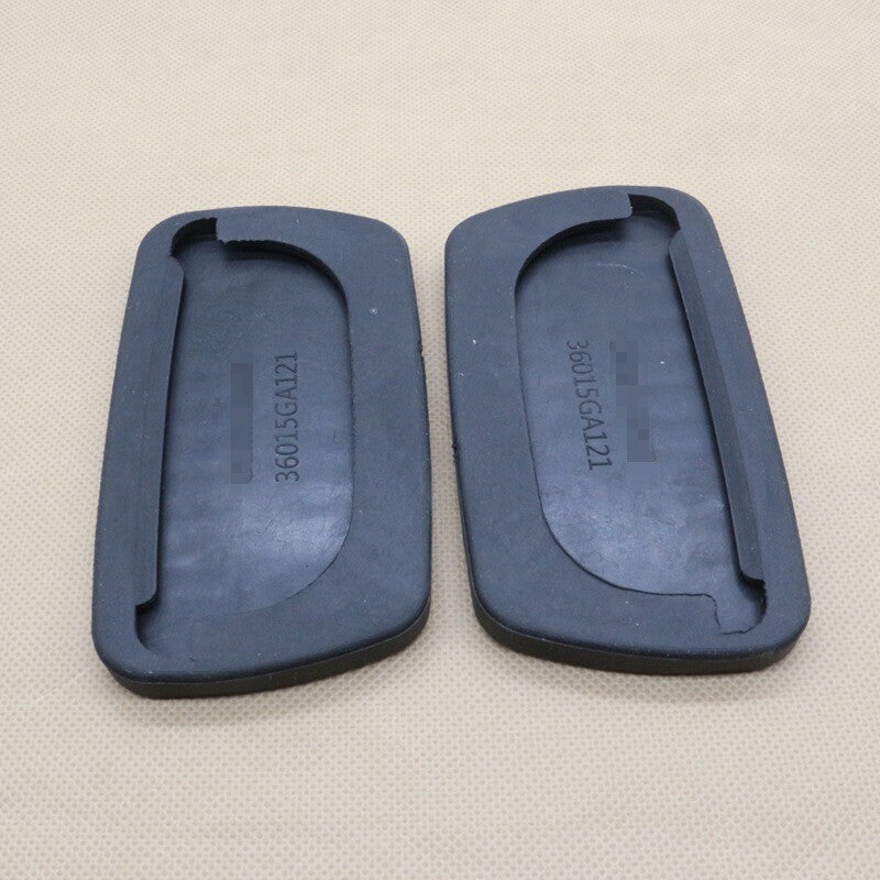 2-piece automatic brake pedal pad cover for Subaru Impreza Forester Legacy Outback
