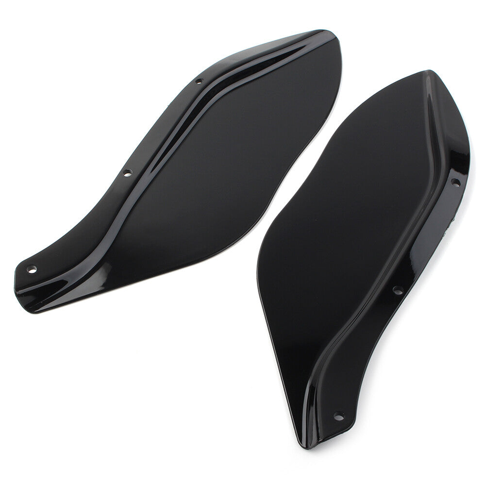 Pair Side Fairing Windshield Air Deflector for Harley Street Electra Glide 96-13 Q