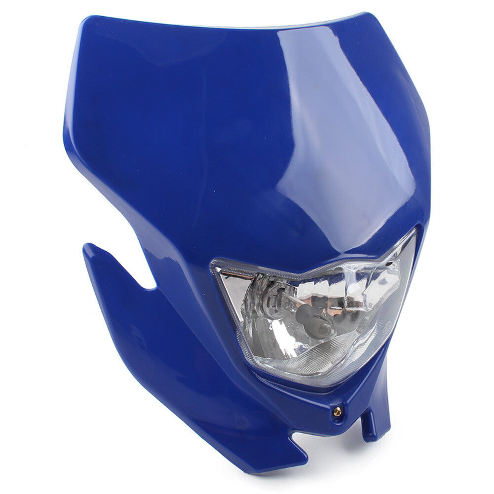 Scheinwerfer Fit for Yamaha WRF250/400/426/450 KLX250 TTR250 Offroad Dirt Bike Blau