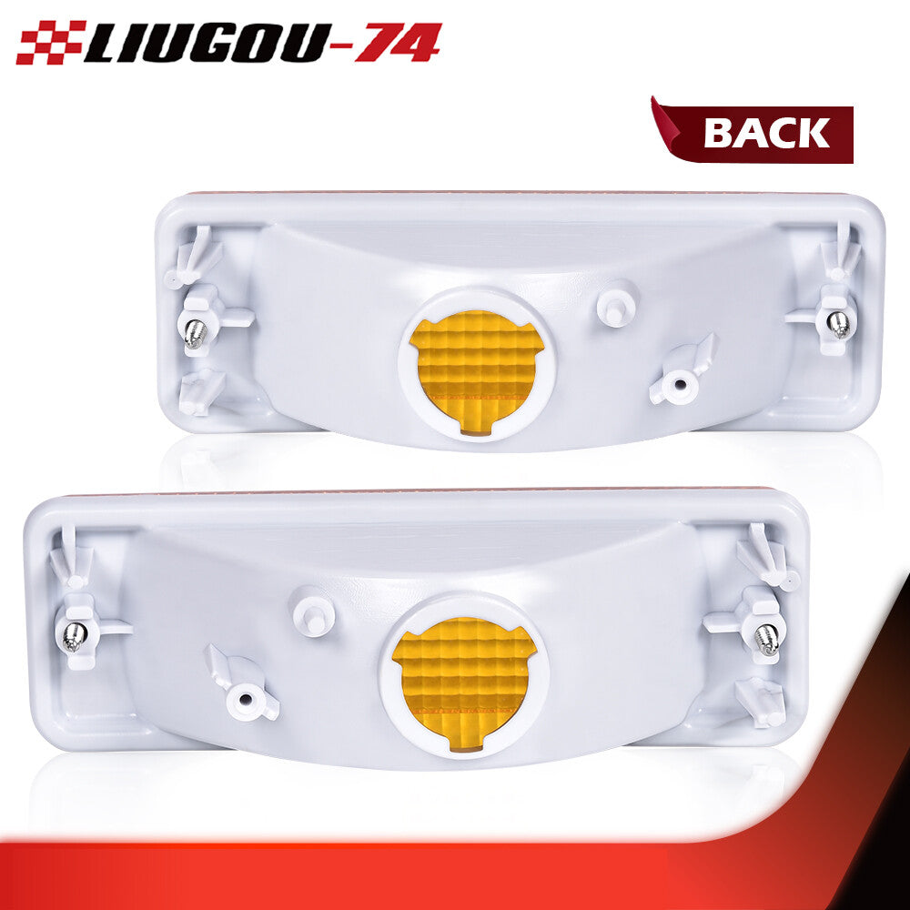 Suitable for 84-88 for Toyota pickup trucks, plastic lenses, left and right sets, 2-turn signal lights.
