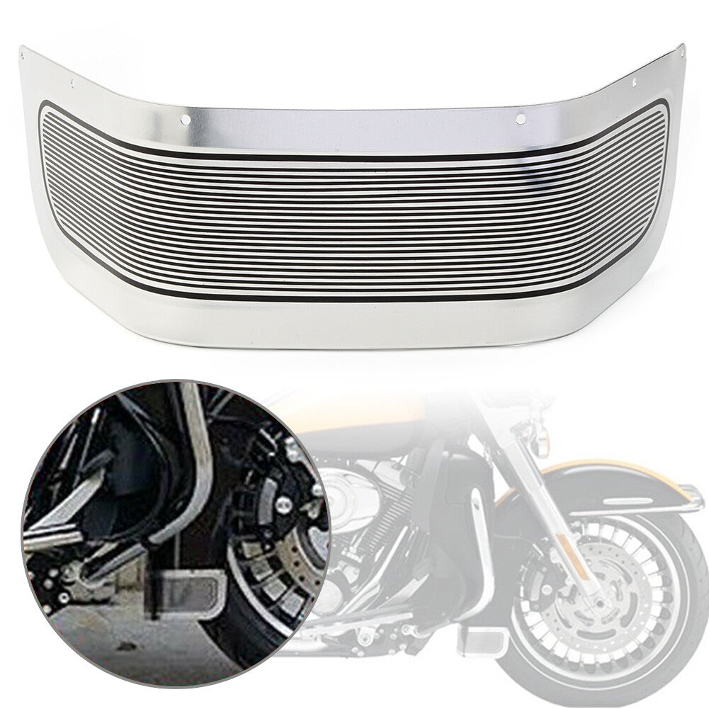 Front Fender Trim Skirt Chrome Fit for Harley Touring Electra Glide FLHR 2014-2024