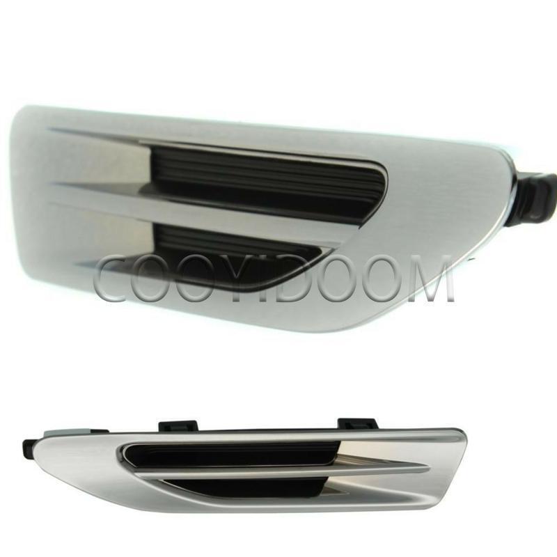 2-pack for Kia Optima 2016, 2017, 2018, 2019, and 2020 models, with chrome-plated fender inserts on the left and right sides.