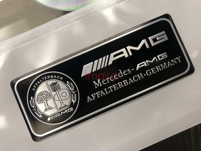 AMG car badge decals/stickers for GLK300, C63, CL63, SL55, SLK, CLA