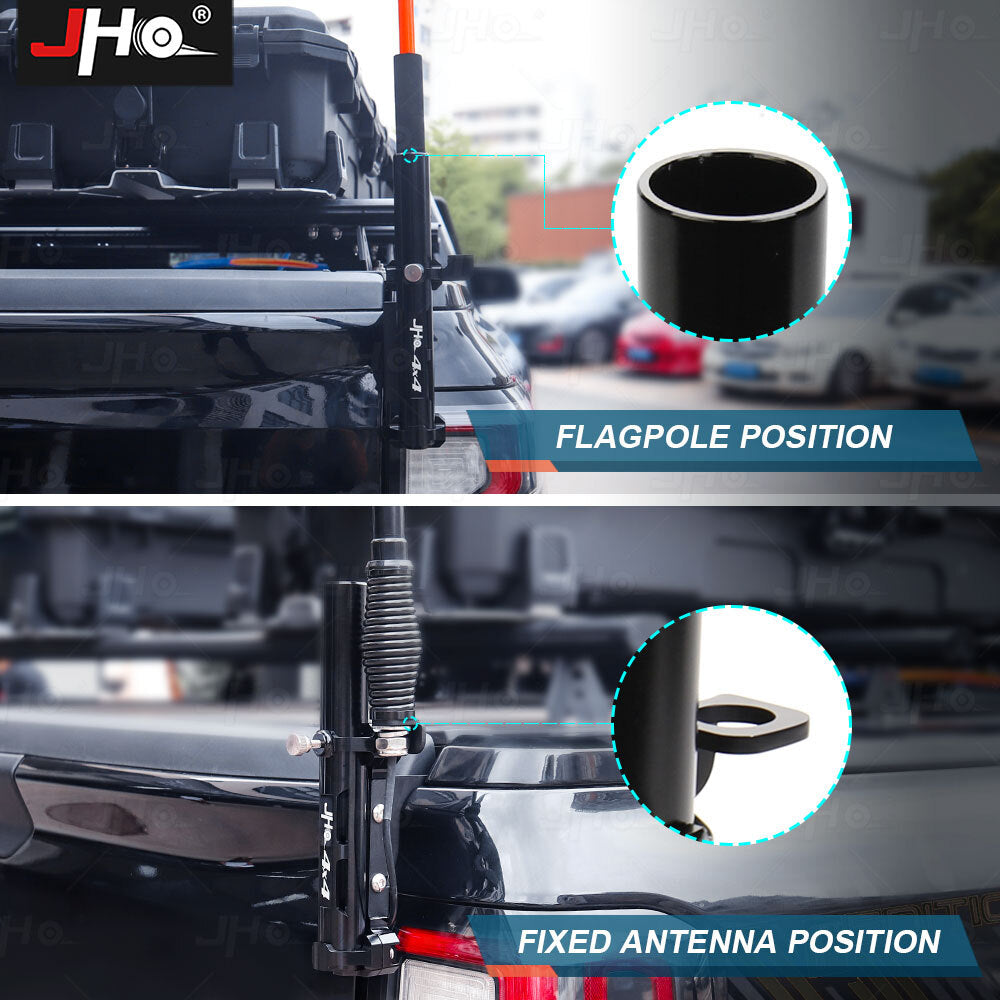 Truck Flag Pole Holde Metal Flage Mount Bracket Flag Pole Holder for Ford Ranger