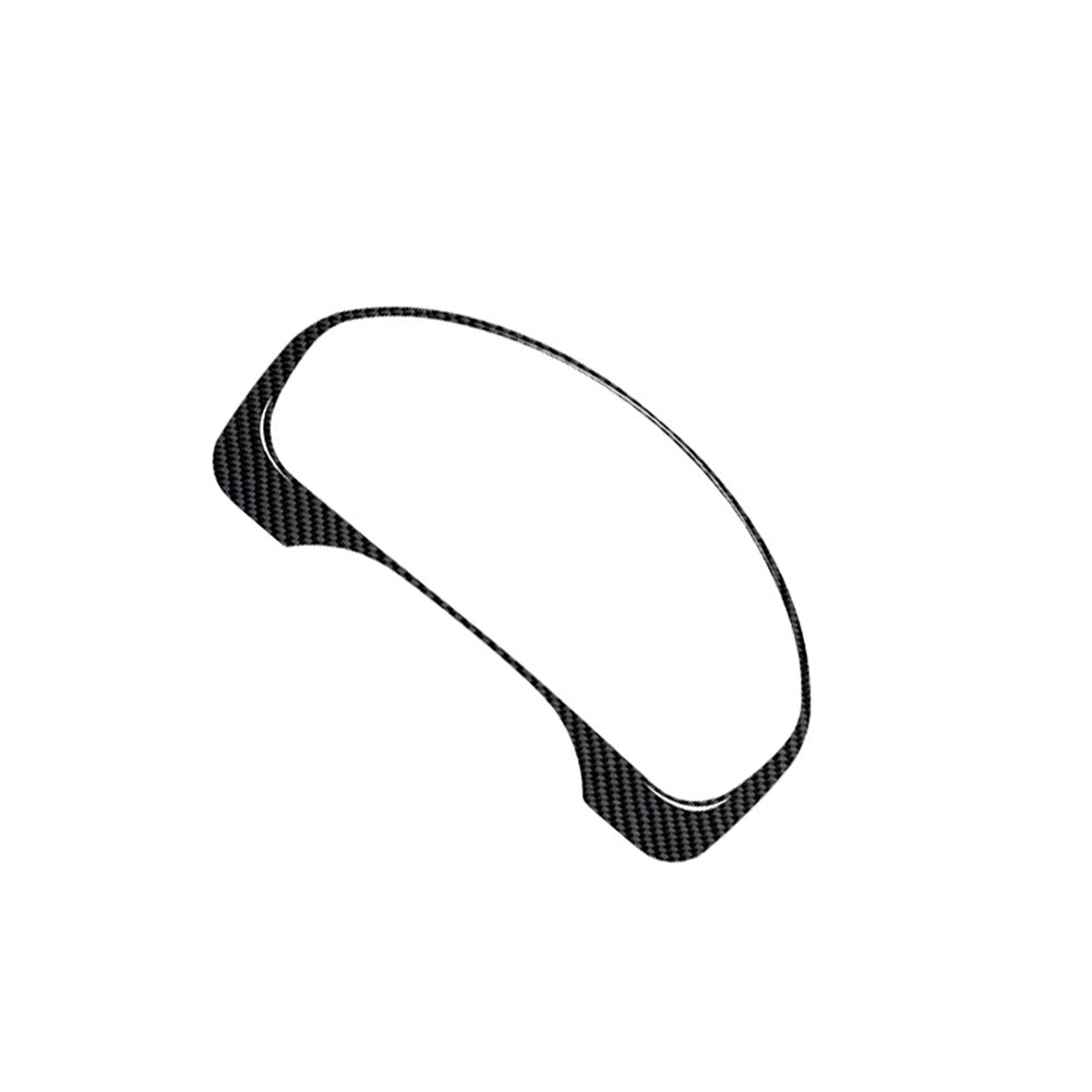 For Tacoma 2012-2015 Front Door Horn Ring Trim Handle Cover Carbon Fiber v
