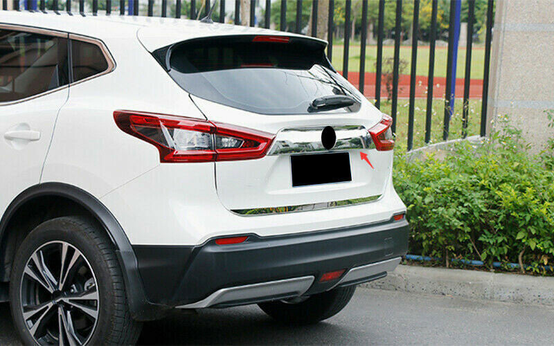 Chrome ABS Rear Tail Door Trunk Lid Cover Trim for Nissan Rogue Sport 2017-2021
