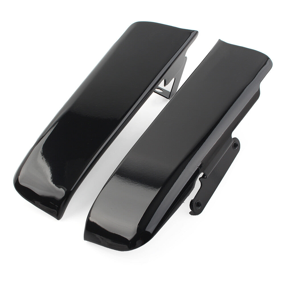 Rear Fender Saddlebag Filler Panels Fit for Harley Road King Glide 14-22 Black