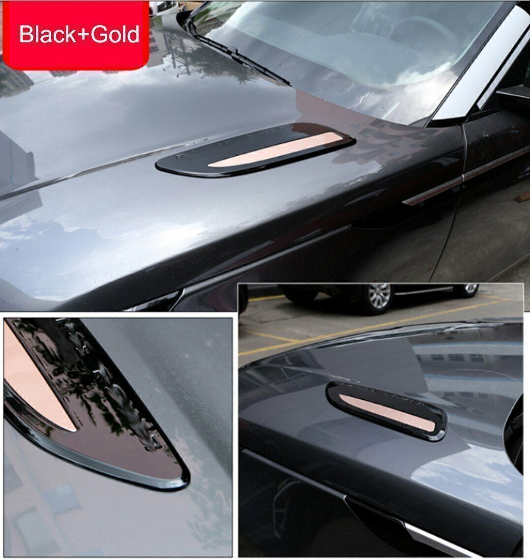 for Land Rover for Range Rover Velar 17-25 Hood Engine Air Outlet Vent Cover Trim 2X