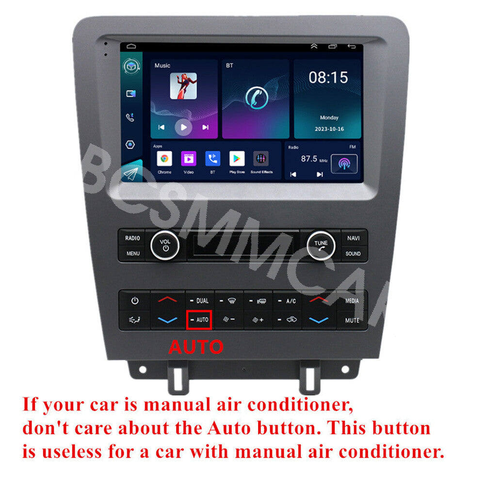 Fit For 2010-2014 for Ford for Mustang Android 13 Car Stereo Radio GPS Navigation Player