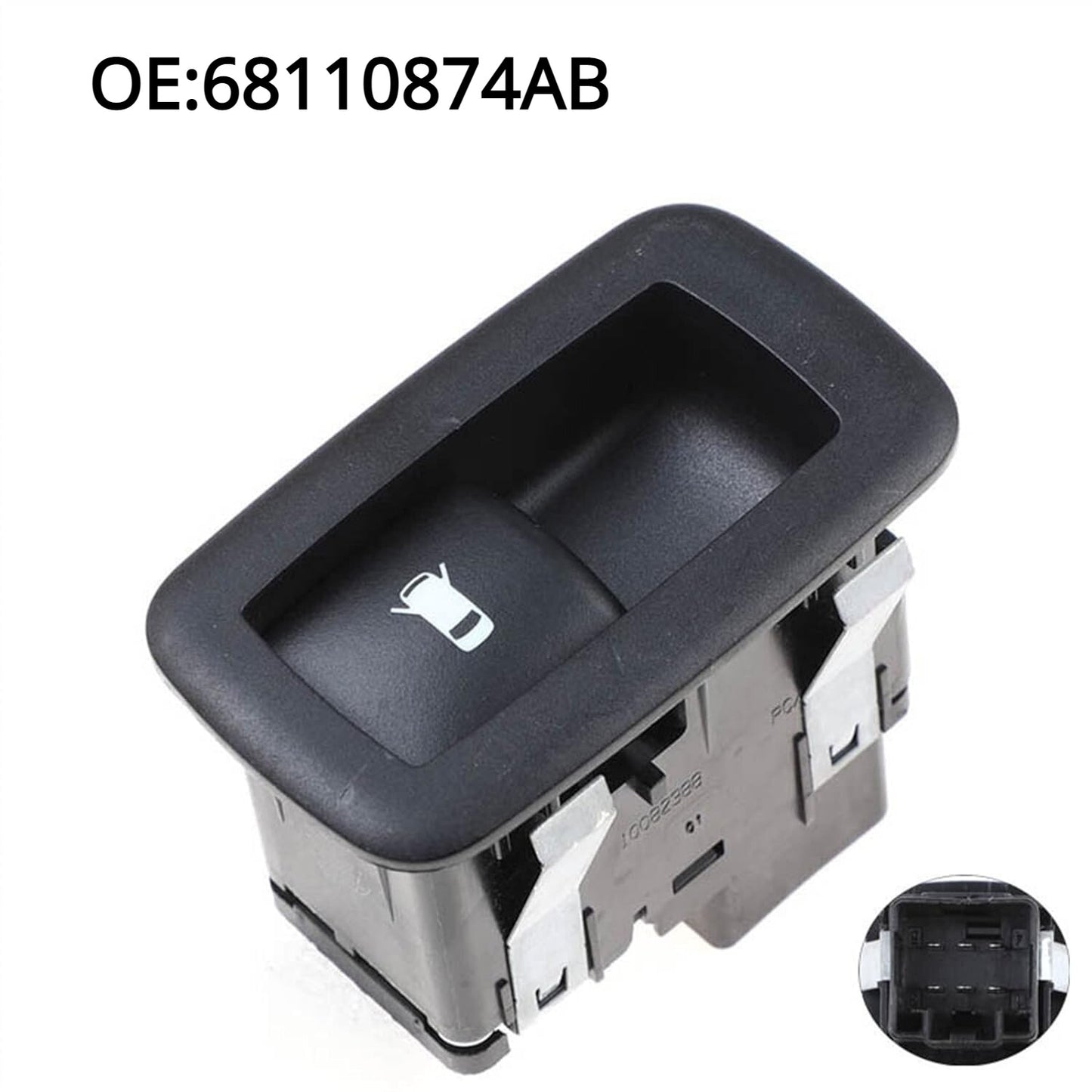 Rear 68110874AB Quarter Window Control Switch Fit 2012-2020 for Dodge Grand Caravan