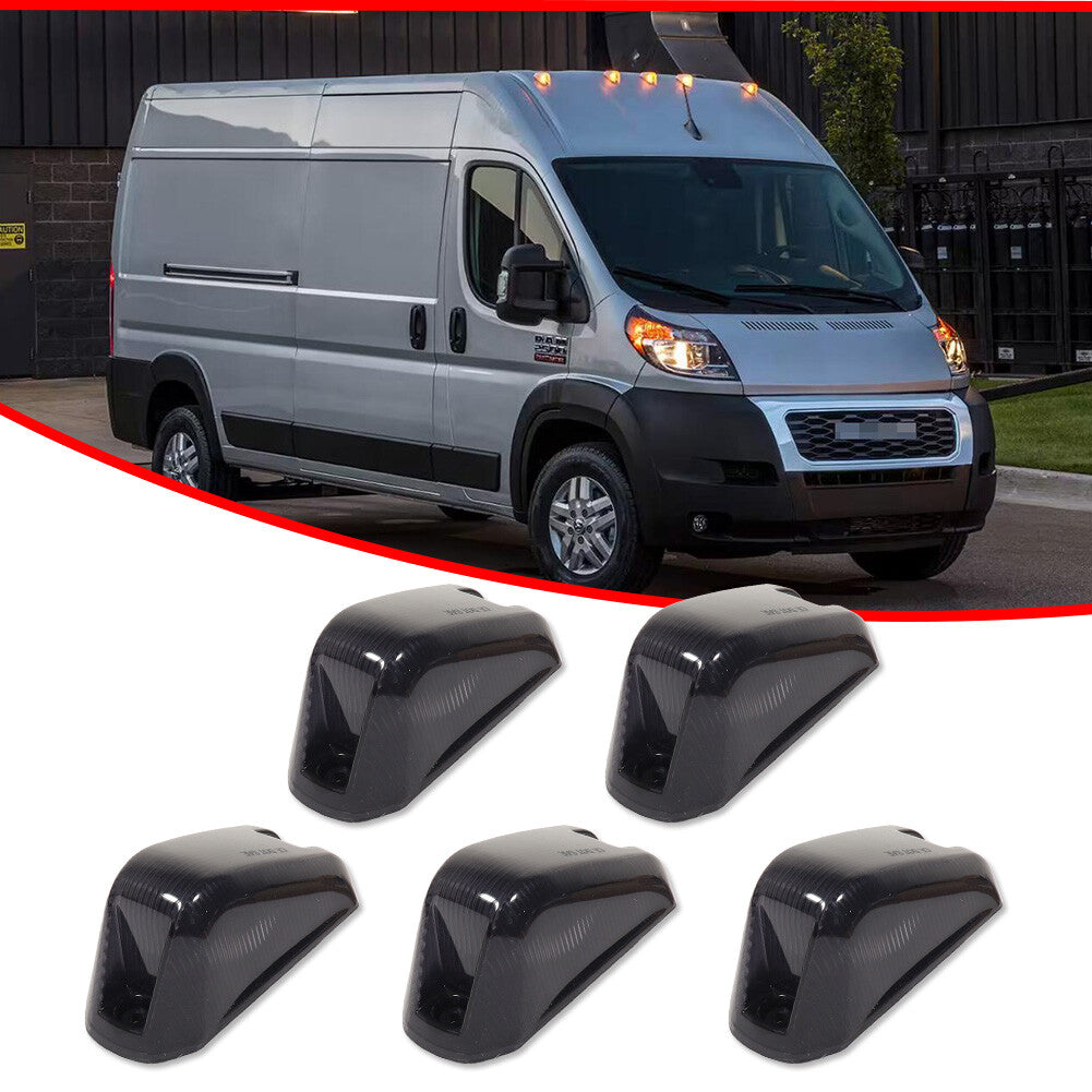 For 2014 - 2023 for RAM Promaster 1500 2500 3500 Front Cab Roof Running Light Smoked - v
