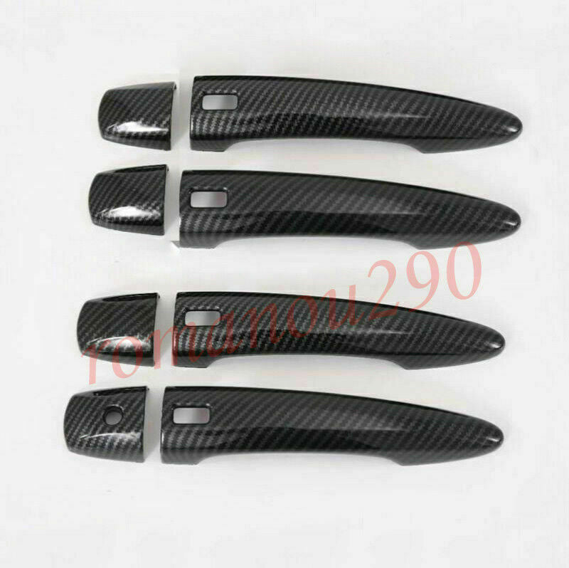 For 2013-2018 for RAV4 Carbon Fiber Styling Inner Gear Shift Knob Cover Trim v