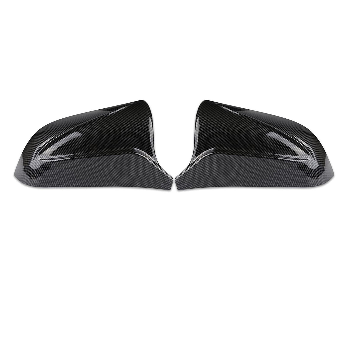 Two carbon fiber side mirror covers for Tesla Model 3 (17-20)