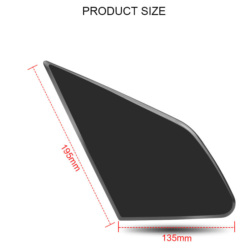 Right Passenger Side Mirror Fender Corner Molding for Honda Fit Jazz 2009-2011
