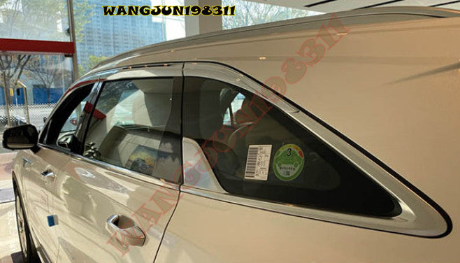 for Kia Sorento 2021-2023 Chrome Window Wind Visors Rain Guard Vent Deflectors