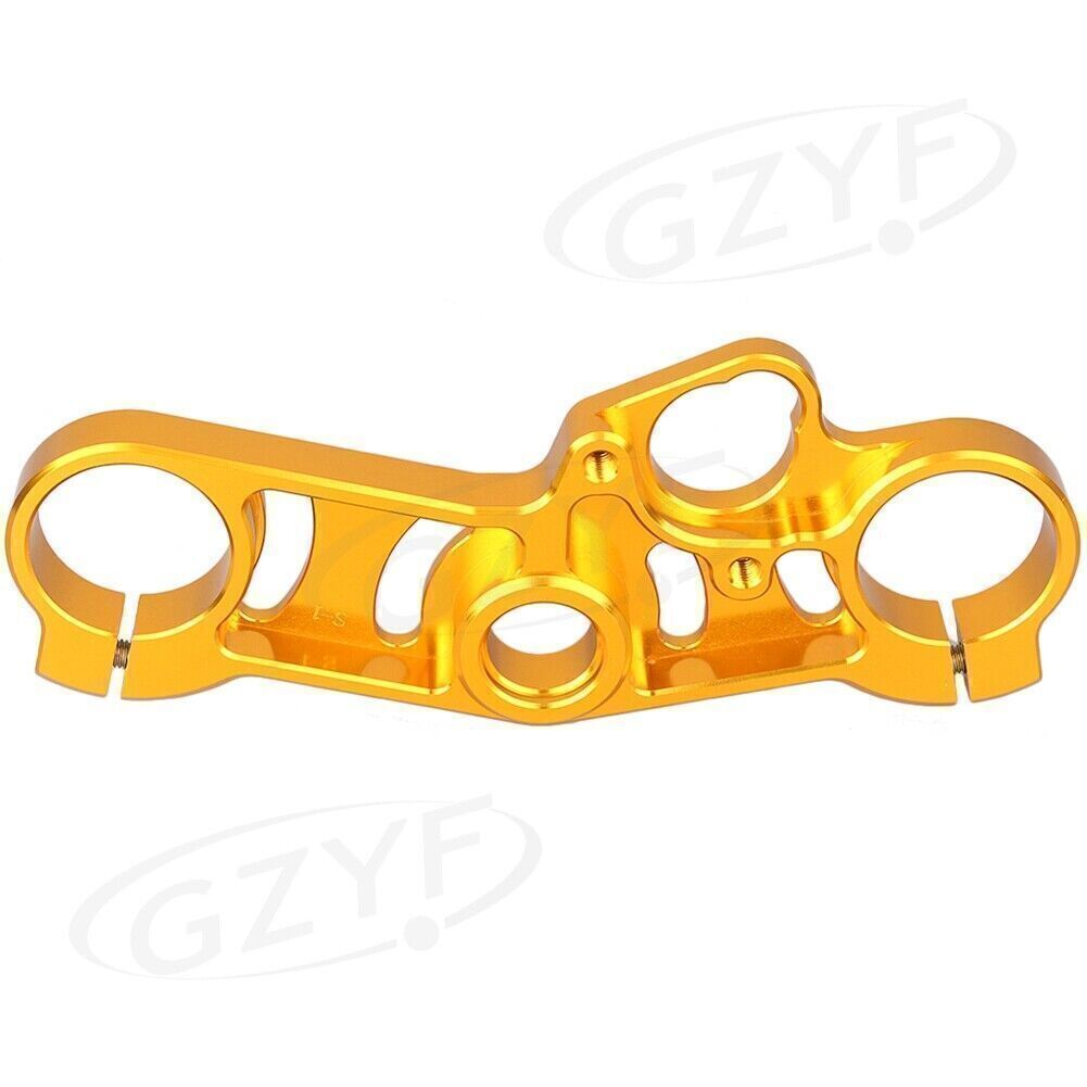 Gold Upper Front Triple Tree Top Clamp FIT for Suzuki GSXR600 750 06-09/1000 07-08