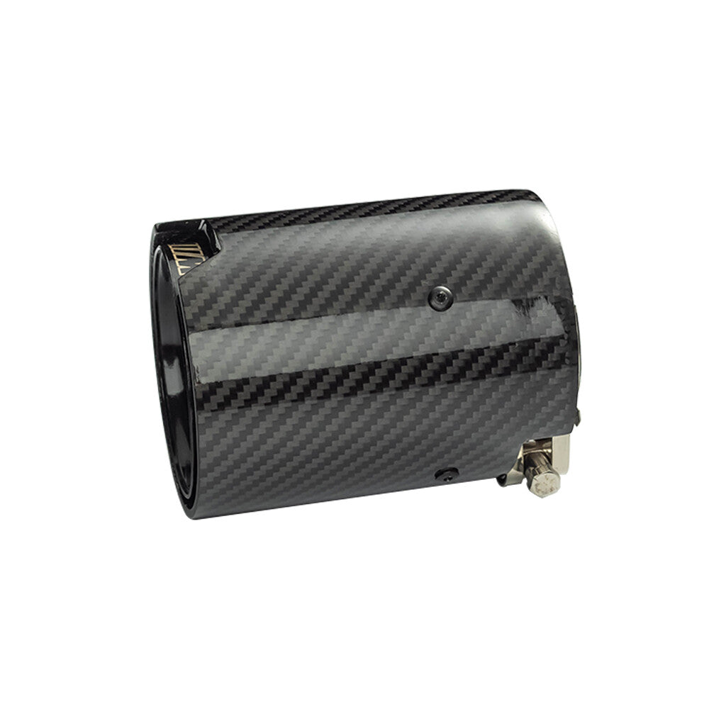 Carbon Fiber 2.5 ID 96mm OD Exhaust End Tip Exhaust Tip Fit for BMW M series