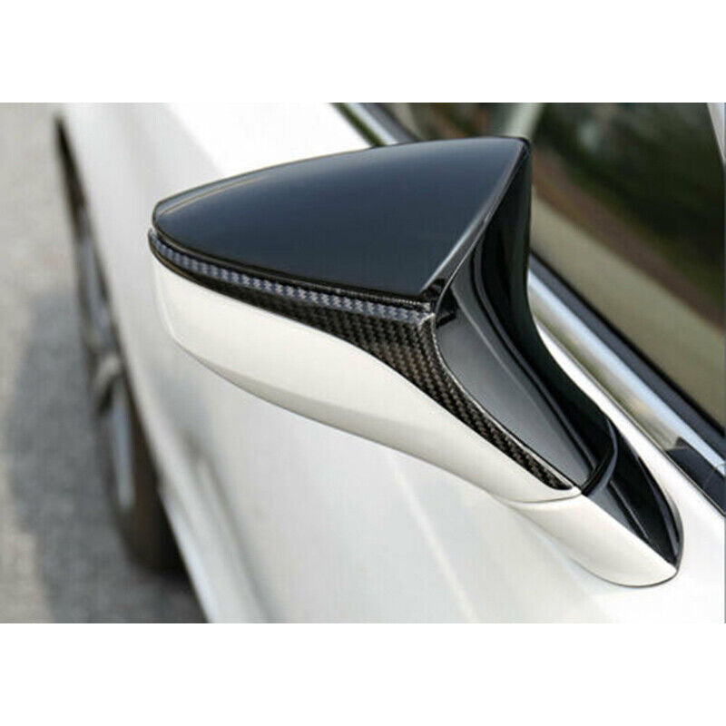for Lexus LS RC LC UX for ES 2018-22 Dry Carbon Fiber Rear View Mirror Molding Strip