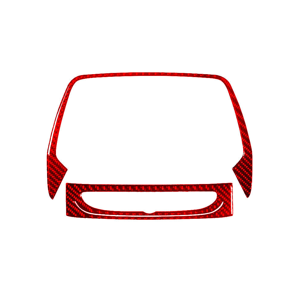 Interior Central AC Lower Frame Carbon Fiber Trim for Mazda MX-5 Miata 2016-2020 v