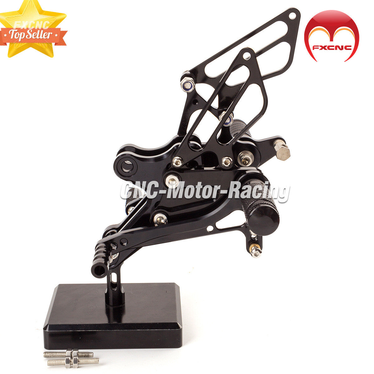 CNC gear footrest suitable for Honda CBR125, CBR150, CBR150R (2004-2008, 2009, 2010-).